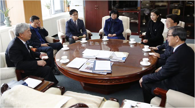 「가톨릭관동대학교」와 상호협력 협정 체결식