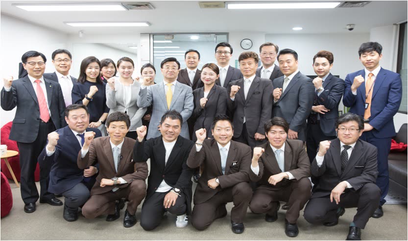 (주)한국에스웨이 신라사업소 휴게실 개소식 개최