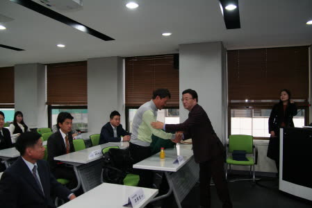 (주)한국에스웨이 모범사원 표창 및 임명장 수여식