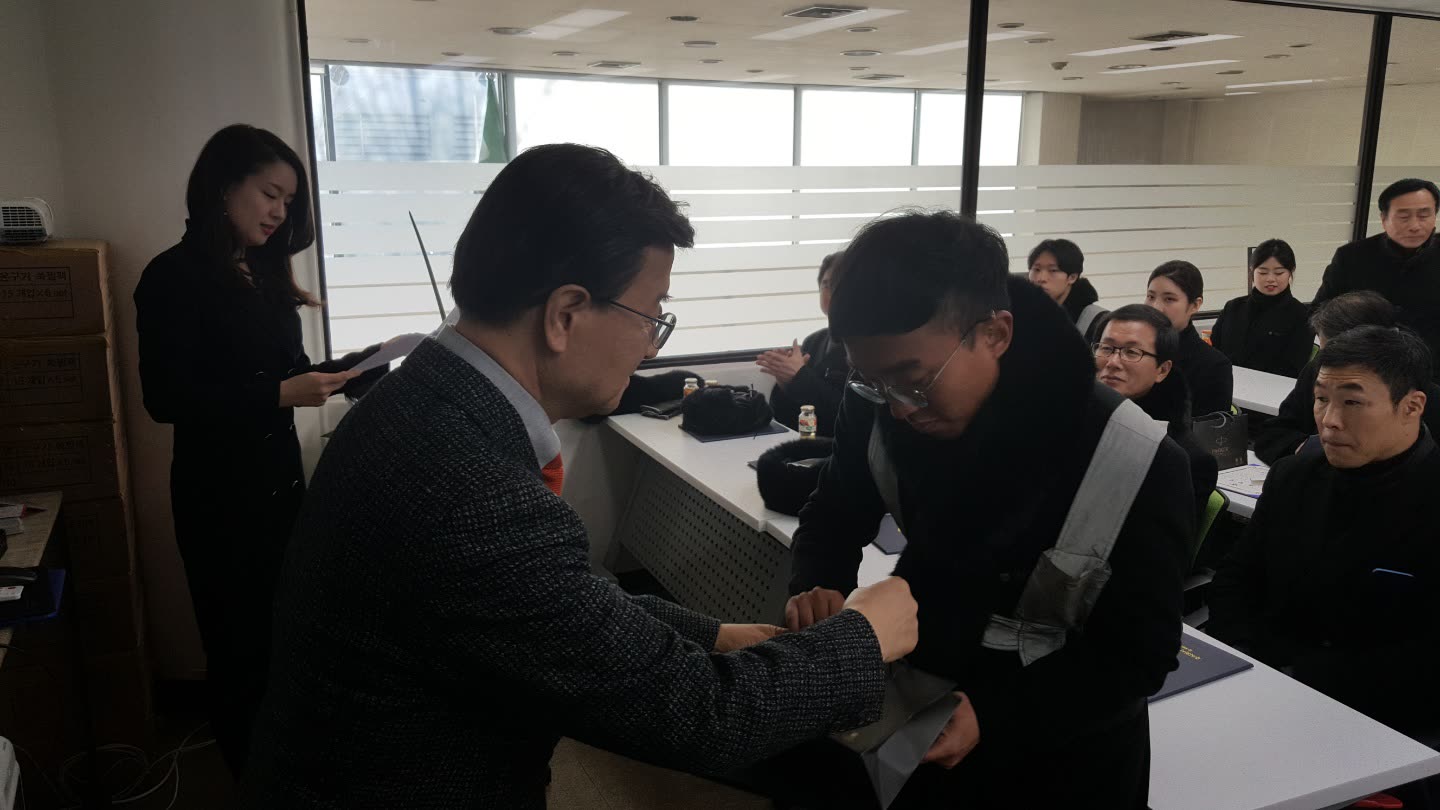 2018년 하반기 CS우수사원 시상식 열려