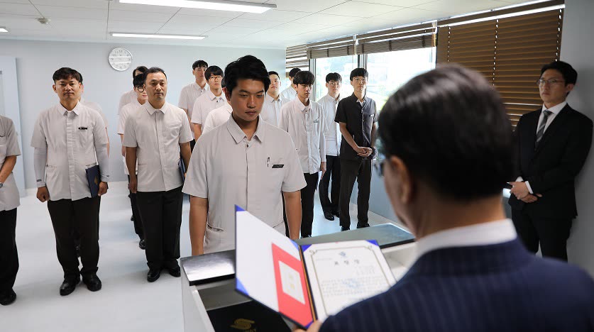 S호텔 및 면세점 주차안전관리팀 발대식 진행